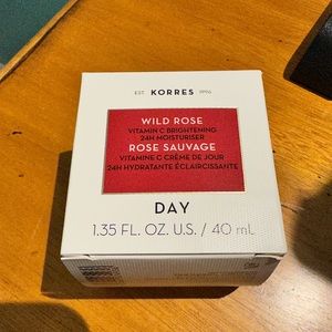 NIB 2/$40 Korres Wild Rose Vitamin C Day Cream